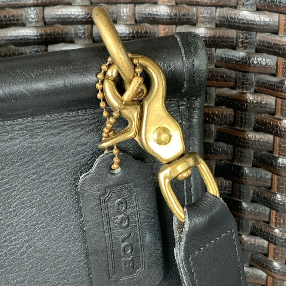 Vintage Coach Beekman Brief 5266 Leather Briefcase, Shoulder Bag Black. - Picture 8 of 16